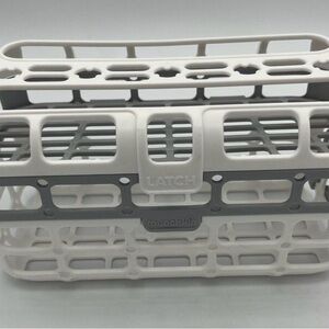 Munchkin Deluxe Bottle Dishwasher
Basket Gray White 
Infants NWOT